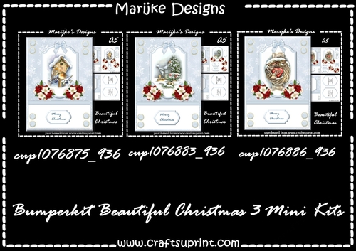 Bumperkit Beautiful Christmas 3 Mini Kits