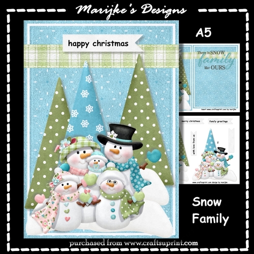 Snow Family  Mini Kit