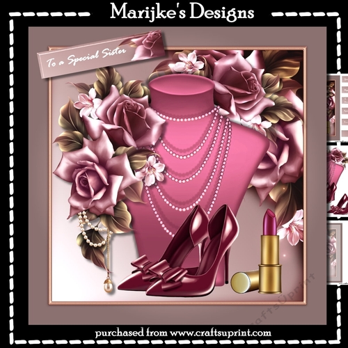 Glamour  Roses Mini Kit