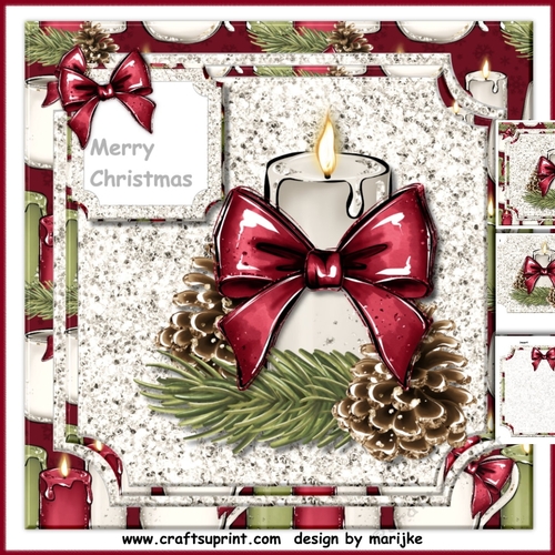 Christmas Candle Mini Kit