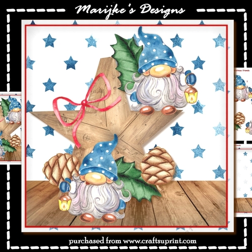 Christmas Friends  Mini Kit