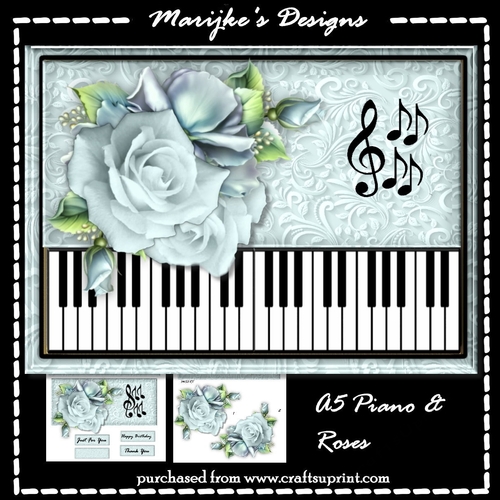 A5  Piano & Roses