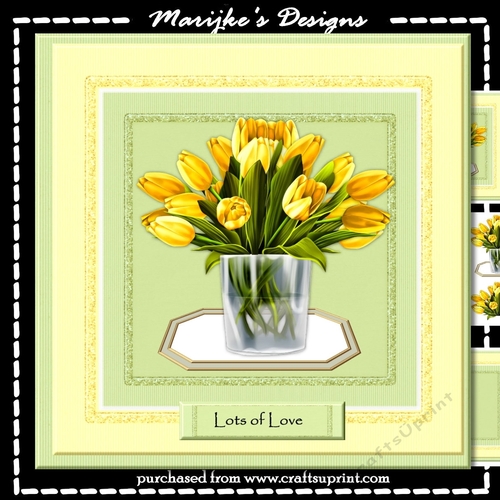 Tulips Bouquet  l Mini Kit