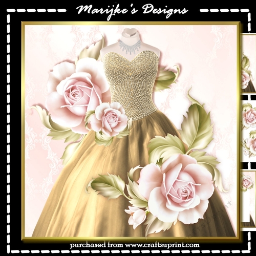 Special  Dress & Roses Mini Kit