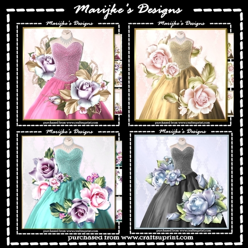 Bumperkit Dresses & Roses 4 Mini Kits