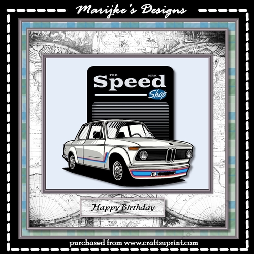 Classic  BMW Male Card Mini Kit