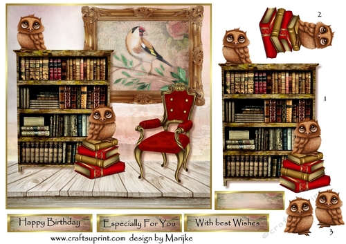 Male  Card    Library