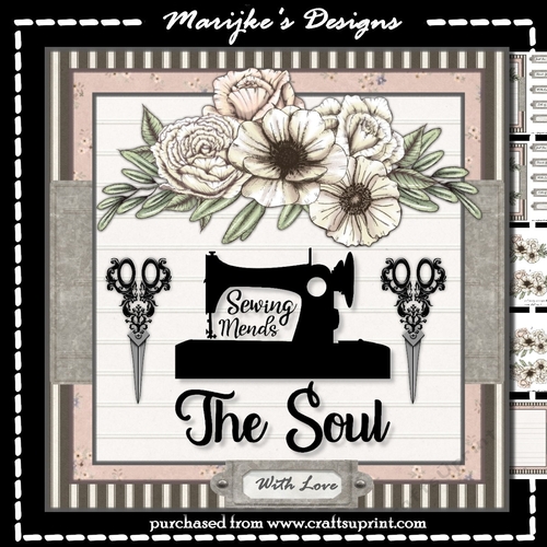 Sewing Mends The Soul  Mini Kit