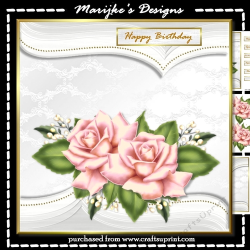 Lovely  Roses  Mini Kit