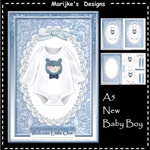 New Baby Boy  Mini Kit