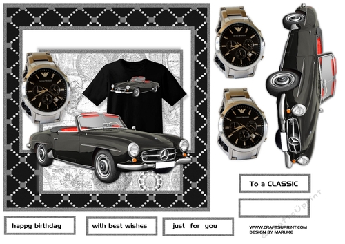 Male Card  To a Classic 2