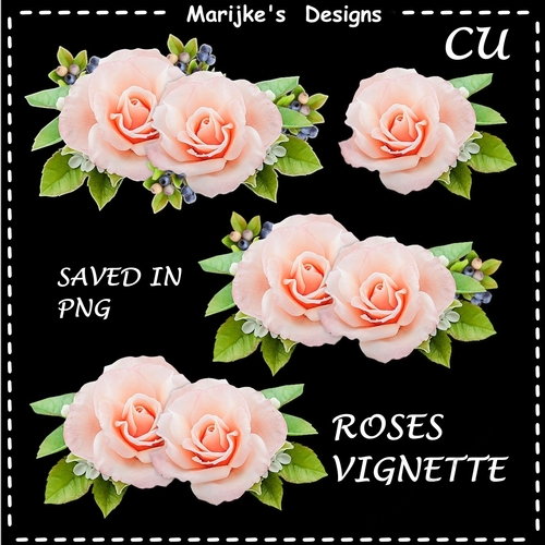CU DR Vignette Roses