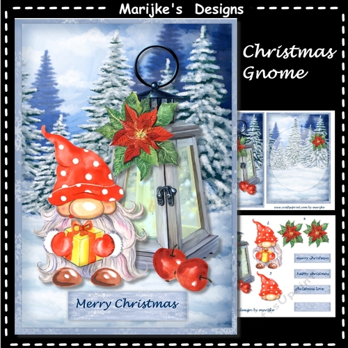  Christmas Gnome Mini Kit