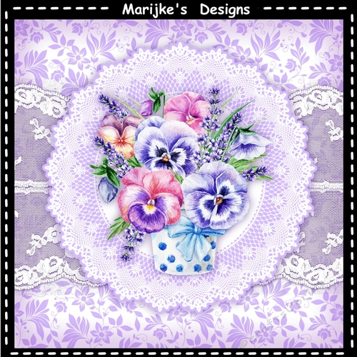 Pretty Pansies Mini Kit
