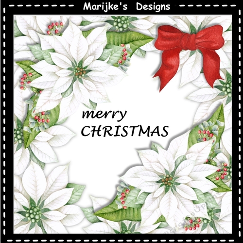 Christmas Poinsettias Mini Kit