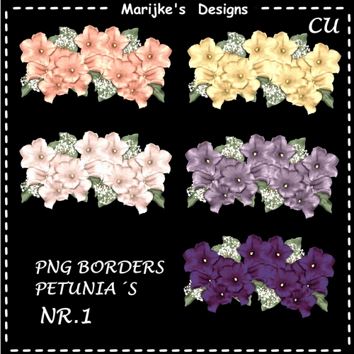 CU Petunia Borders 