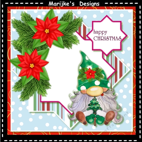 Happy Christmas Gnomie  Mini Kit