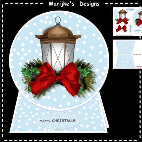 Christmas Lantern Globe Mini Kit