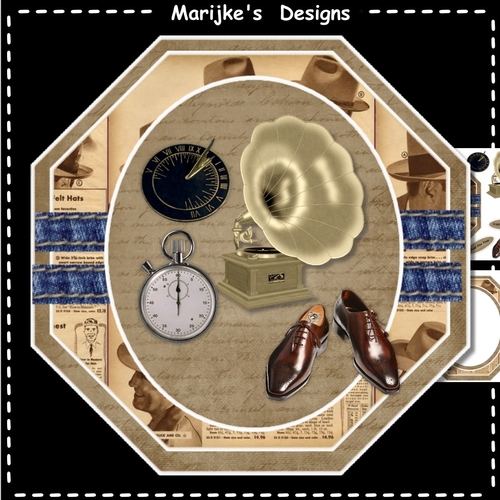 Octagon  Nostalgia Male card