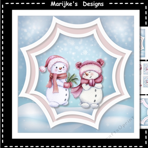 Christmas Friends Mini Kit