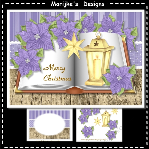 Book Poinsettias  Mini Kit