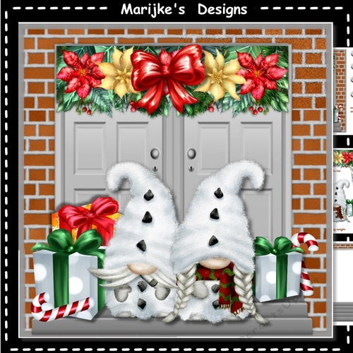 Cute Christmas Couple Mini Kit