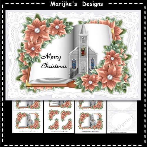 Book Christmas Church mini Kit