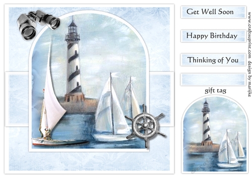Male Card Seaview