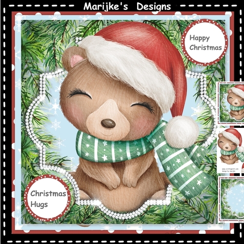 Christmas Bear Mini Kit