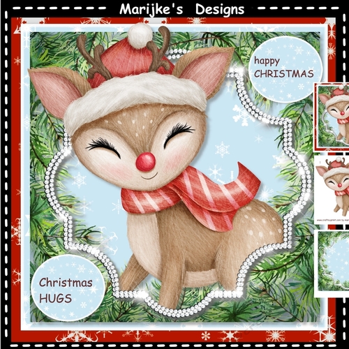 Christmas  Reindeer  Mini Kit