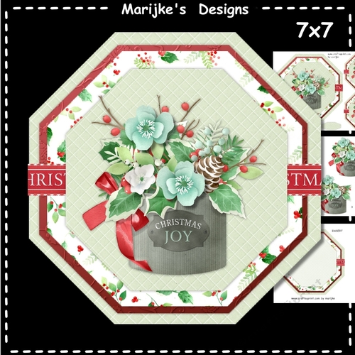 Octagon Christmas Joy Mini Kit