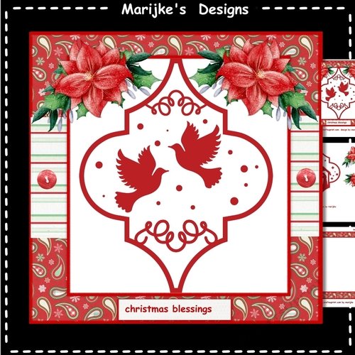 Christmas Ornament Mini Kit  Peace