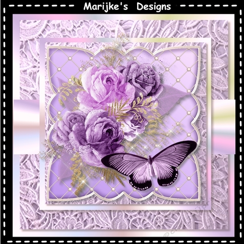 Lace, Roses & Butterflies