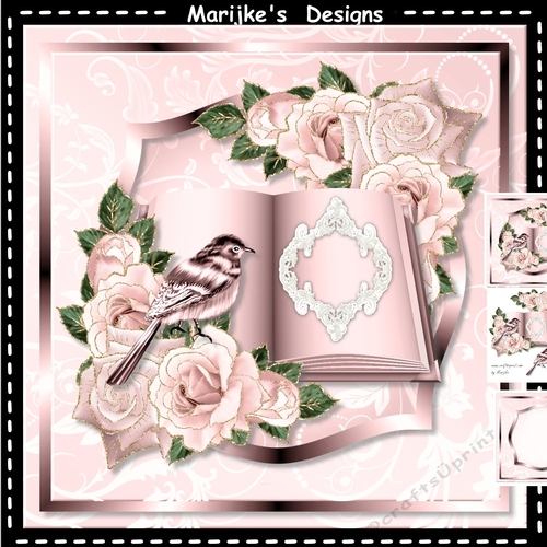 Sympathy Book Pale Pink Mini Kit