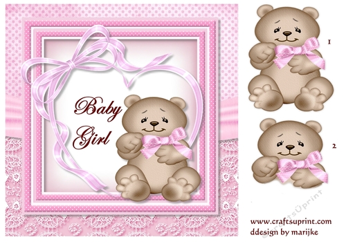 Baby Girl Topper