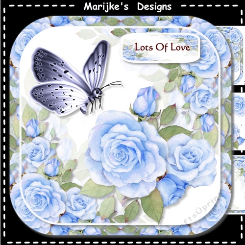 Roses & Butterfly Mini Kit