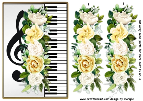 A5 Piano & Roses