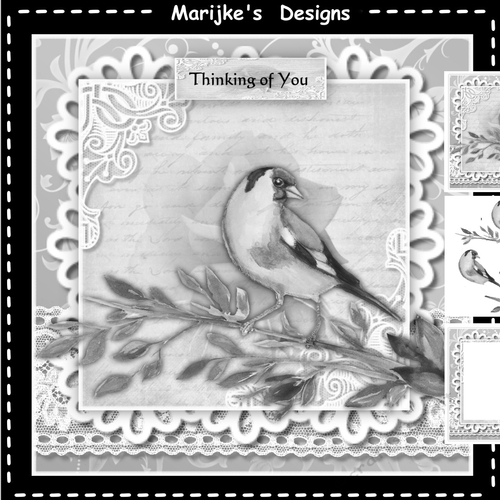 Lovely  Bird Sympathy Mini Kit