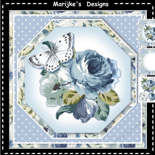 Butterflies & Roses Mini Kit