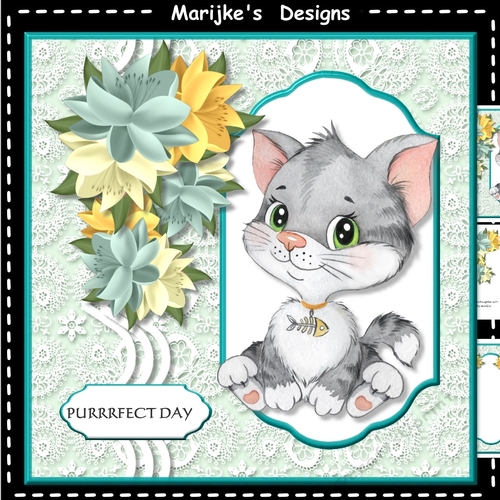 Birthday Kitten Mini Kit