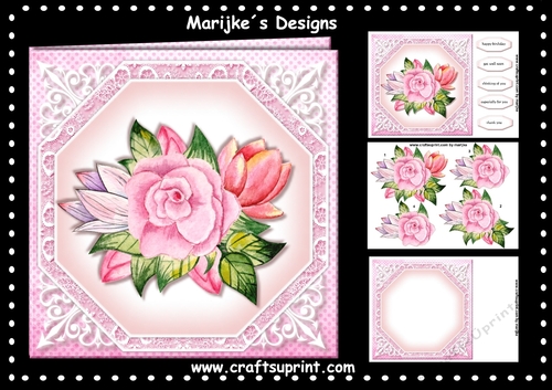 Pretty Flowers  Mini Kit
