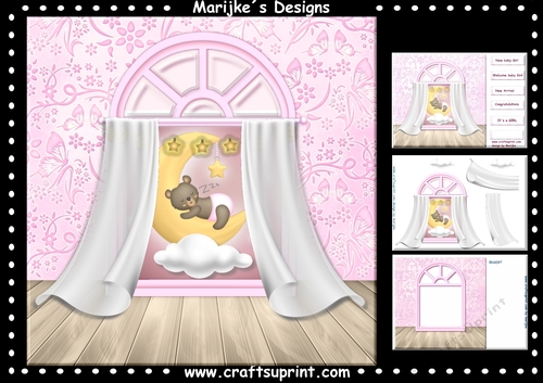 Twinkle Twinkle Baby Girl  Mini Kit