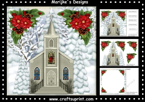 Christmas Church Mini Kit