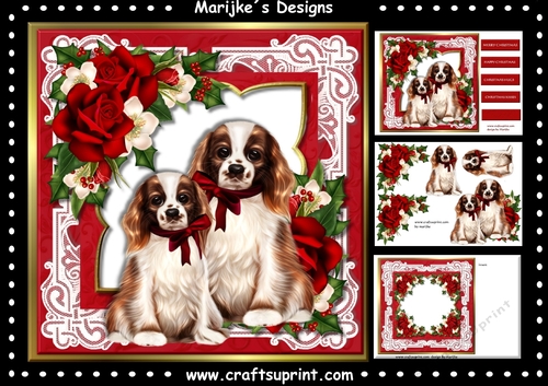 Christmas Dogs mini Kit