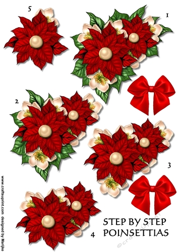 Step By Step Christmas Vignette