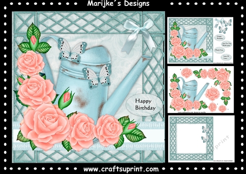 Vintage Roses Mini Kit