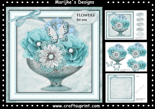 Fabric Flowers For You Mini Kit