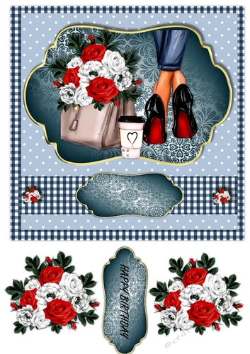 Roses & Jeans Quick Card