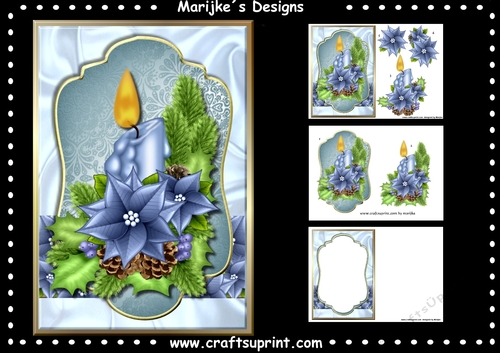 Christmas Candle Mini kit