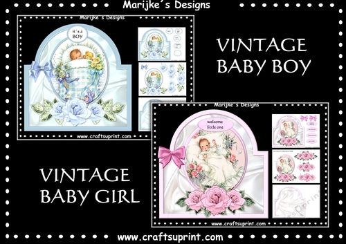 Kit 2 Vintage Baby Mini Kits